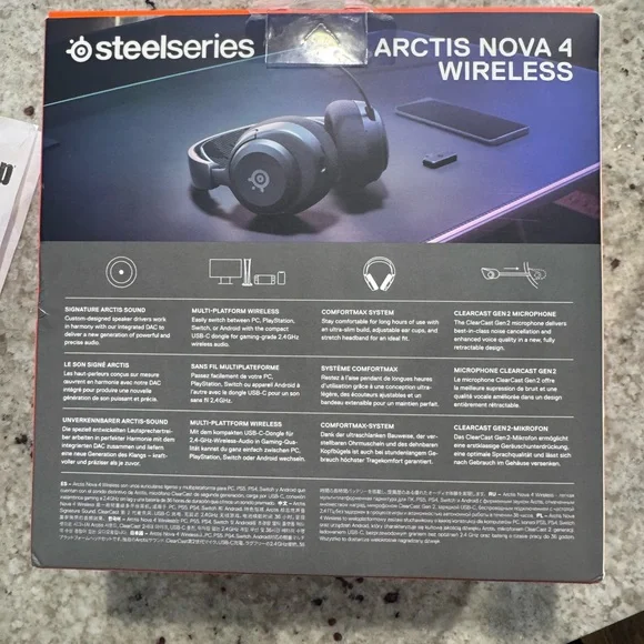 SteelSeries Arctis Nova 4 Wireless Headset